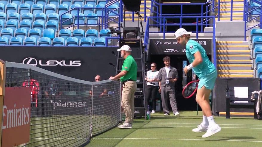 Bergs-Humbert: highlights Atp Eastbourne