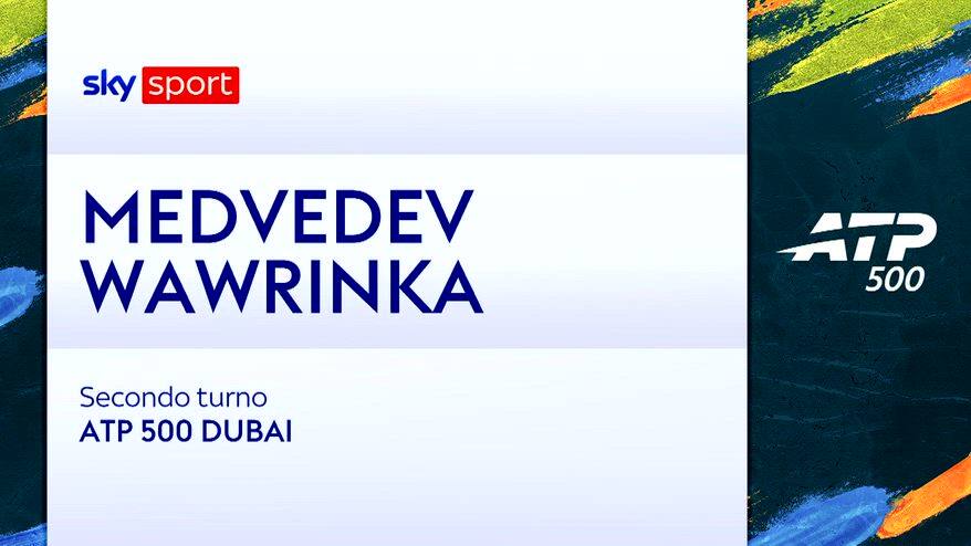 Medvedev-Wawrinka: highlights Atp Dubai