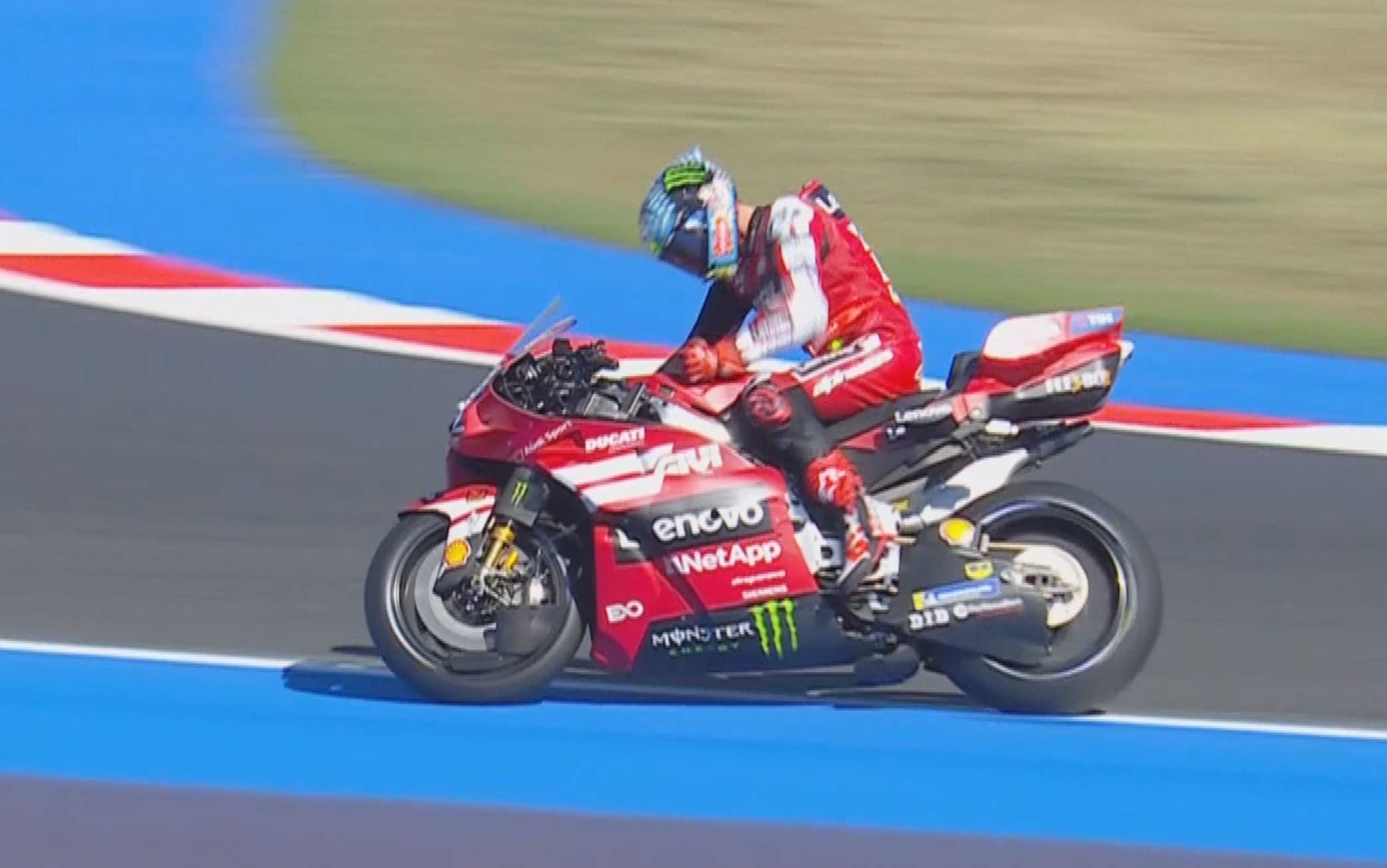 Bagnaia, errori e nervosismo: peggior qualifica in carriera a Misano