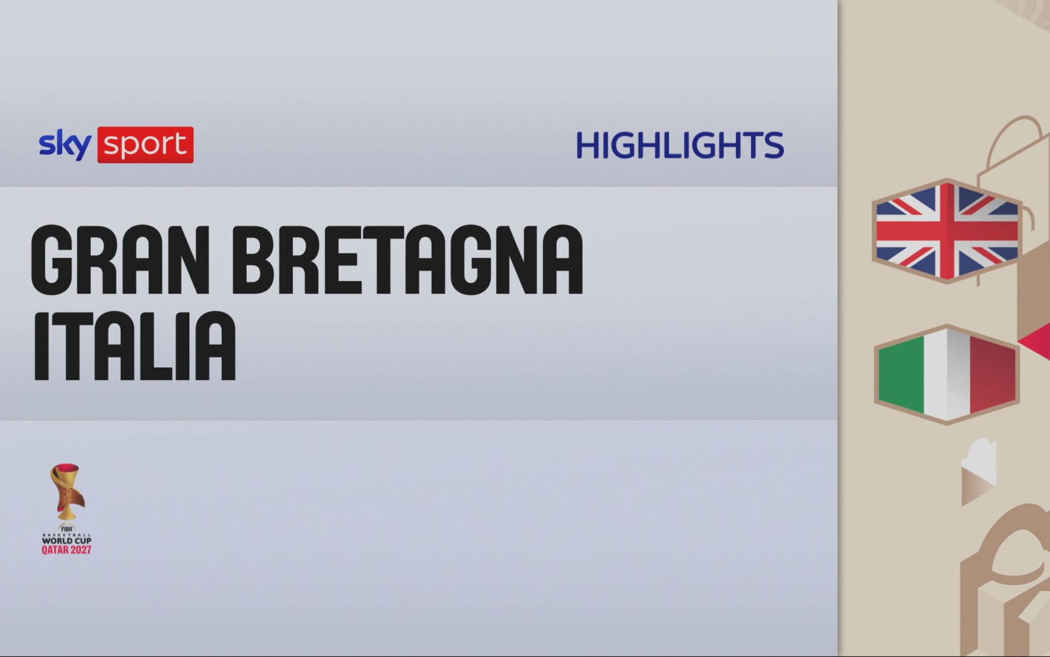 Qualificazioni mondiali basket, Gran Bretagna-Italia 57-93: gli highlights