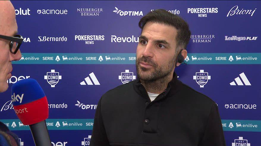 Como, Fabregas; "Errore di Nico Paz? Non è fine del mondo"