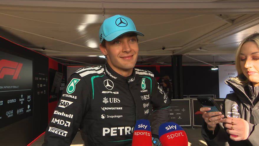 Russell: "Bravo Kimi, sono felice per la sua pole"