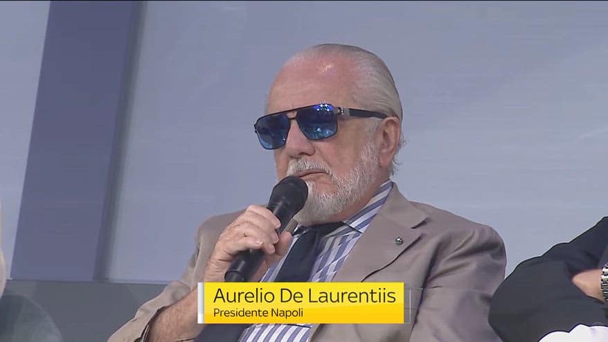 De Laurentiis: "Secondo me non dovremo comprare nessuno"