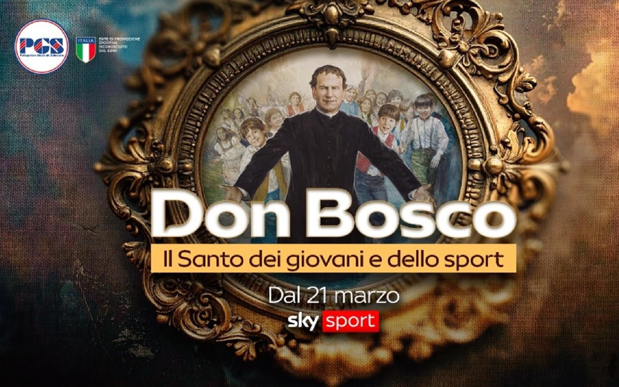Don Bosco Santo dei giovani e dello sport, il documentario su Sky