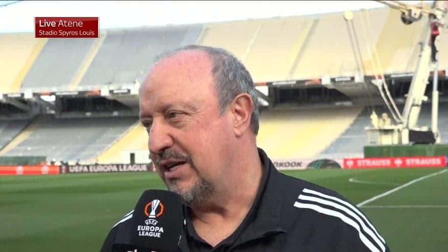 Benitez: "Io alla Roma? Ho avuto la chance di allenarla"