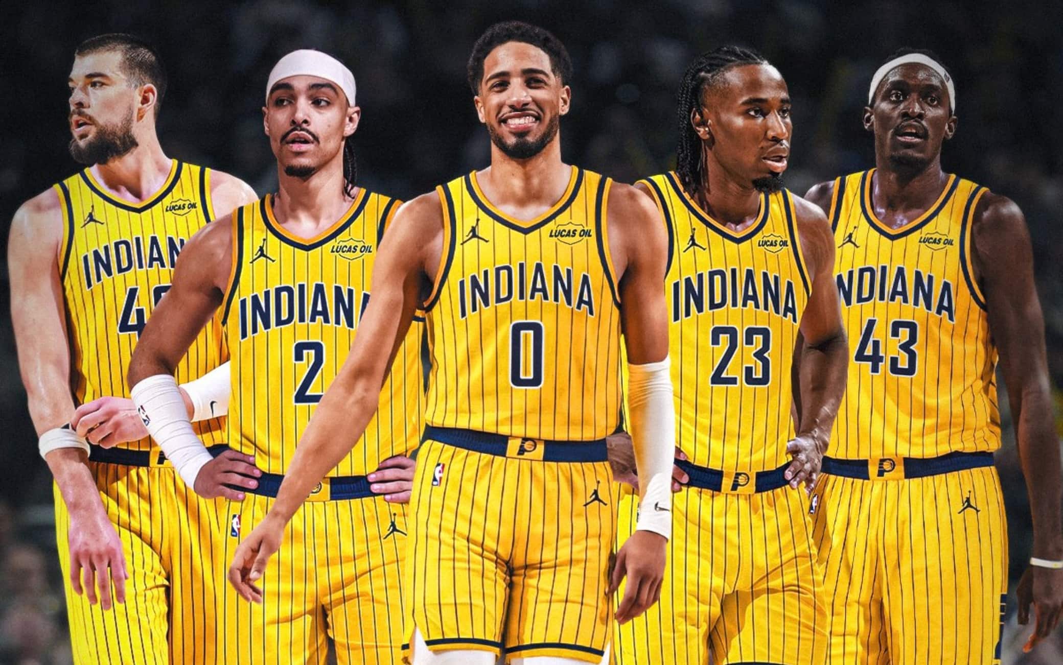 NBA, gli Indiana Pacers riportano le strisce verticali sulle maglie