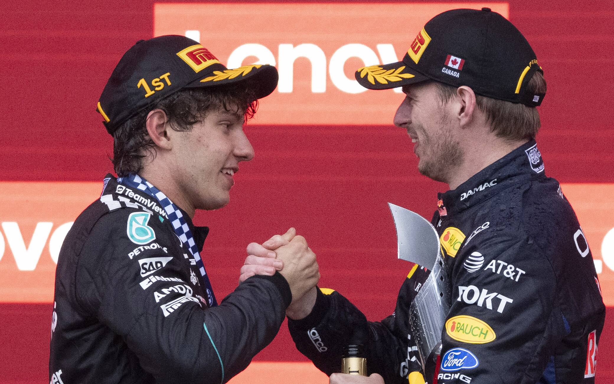 Verstappen: "Contento per Kimi e per la battaglia con Lewis". VIDEO