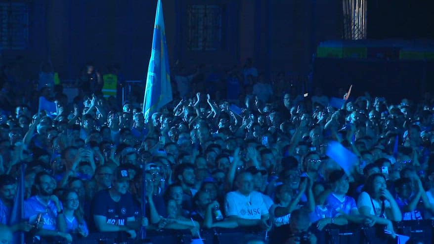 Festa centenario Napoli, Conte compare in videomessaggio