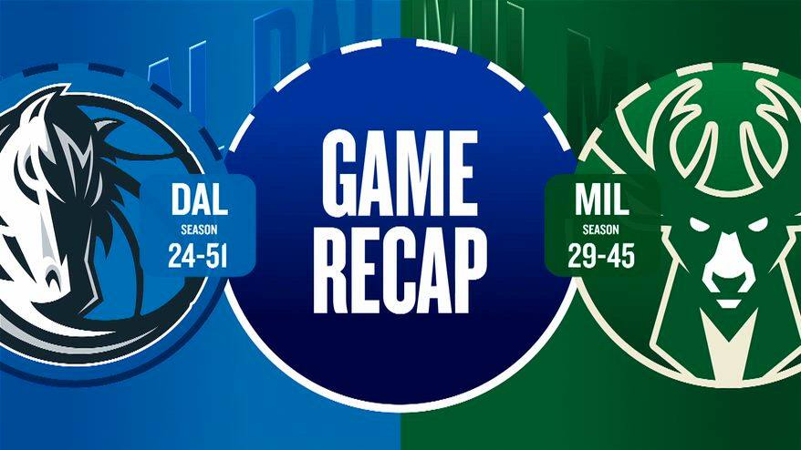 NBA Highlights: Milwaukee-Dallas 123-99
