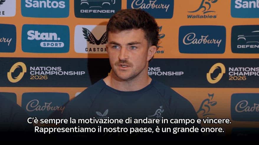Australia, Jeremy Williams: "Per noi doppia motivazione"