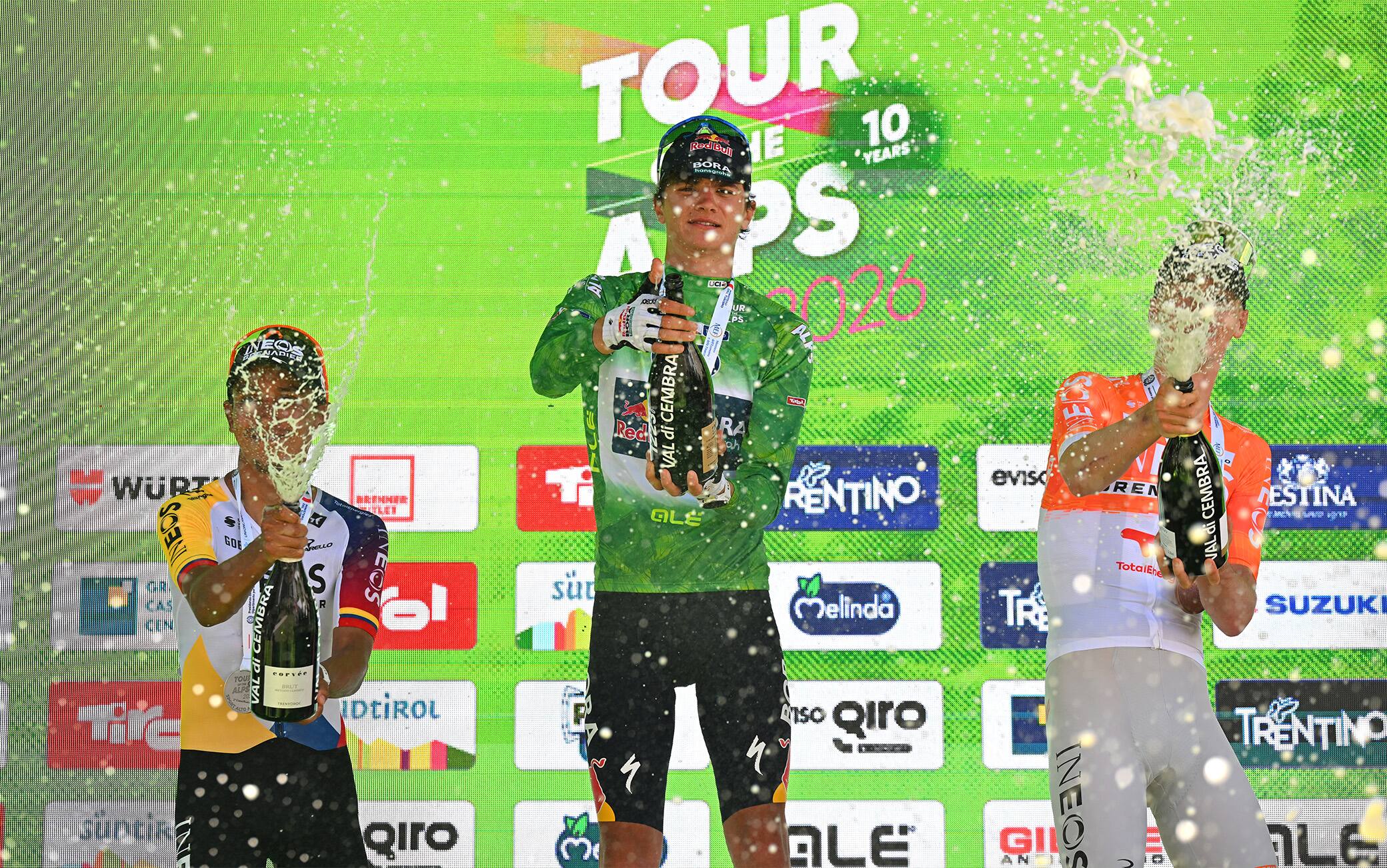 Giulio Pellizzari vince il Tour of the Alps, sua l’ultima tappa a Bolzano e la corsa