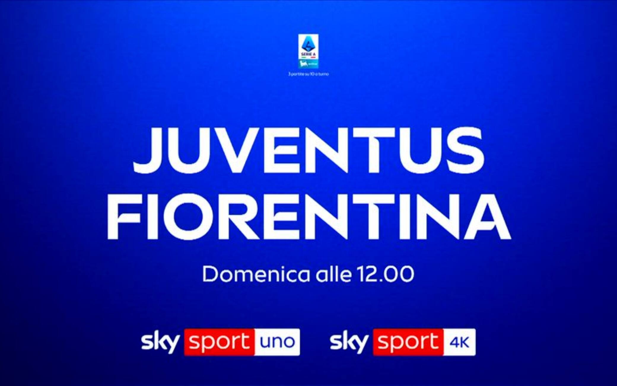 Juventus-Fiorentina, dove vedere la partita in tv: gli orari