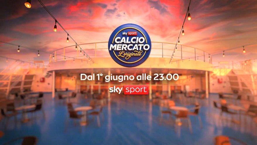 Calciomercato-L'Originale torna su Sky dal 1 giugno!