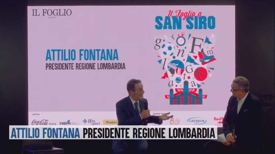 Fontana: "Giochi Nord-Ovest? Manca solo lo stadio Olimpico"