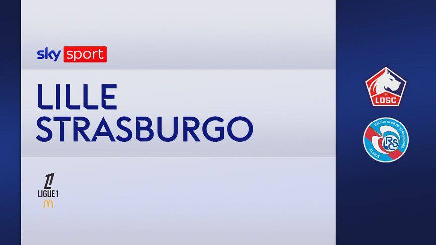 Lille-Strasburgo 1-4: gol e highlights