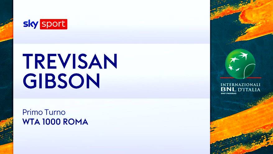 Trevisan-Gibson: highlights Wta Roma