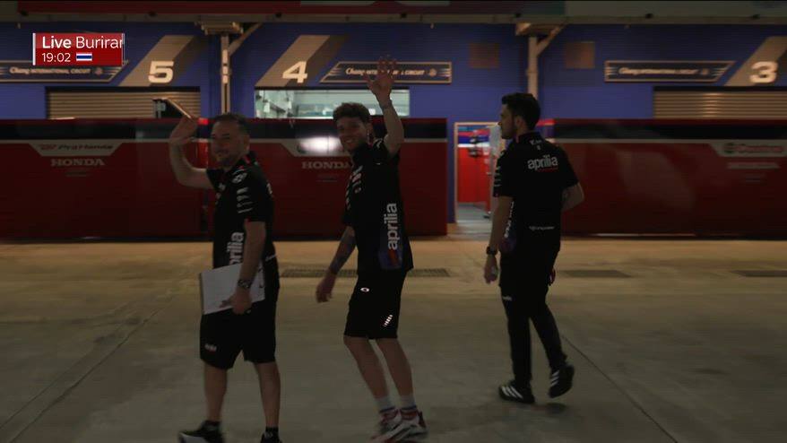 Test MotoGP: miglior tempo di Bezzecchi a Buriram
