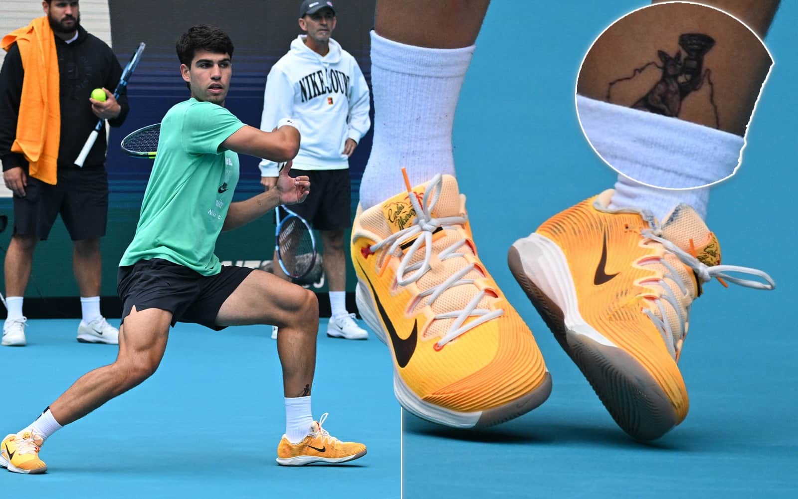 Alcaraz mantiene la promessa: ecco il tatuaggio dopo gli Australian Open