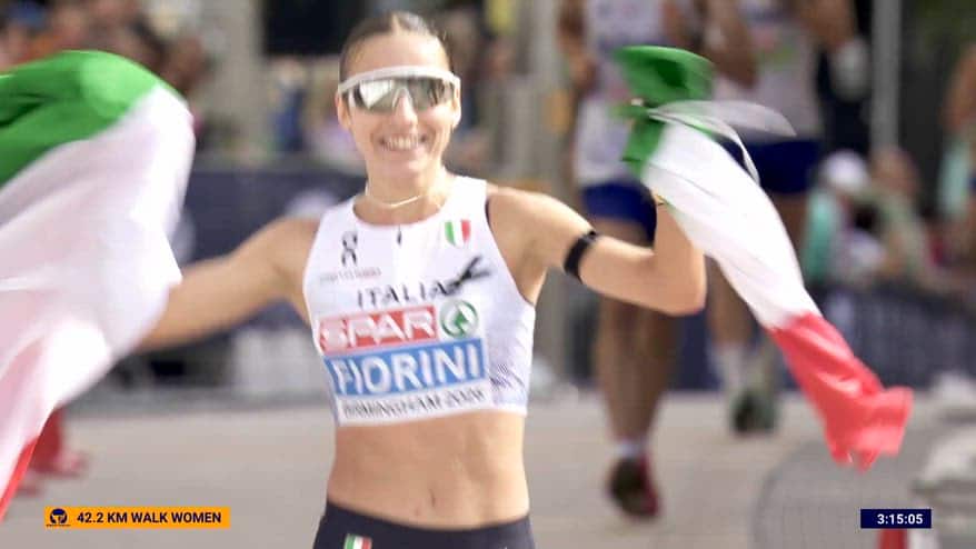 Maratona di marcia, Fiorini oro: highlights Europei Atletica