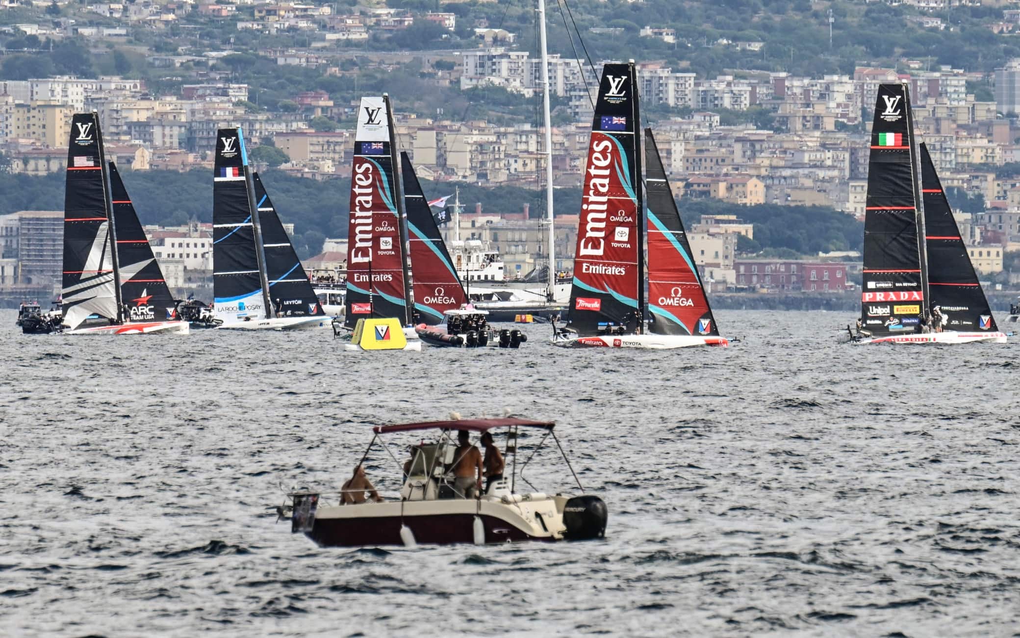 Coppa America a Napoli, i risultati delle regate preliminari. Highlights e classifica