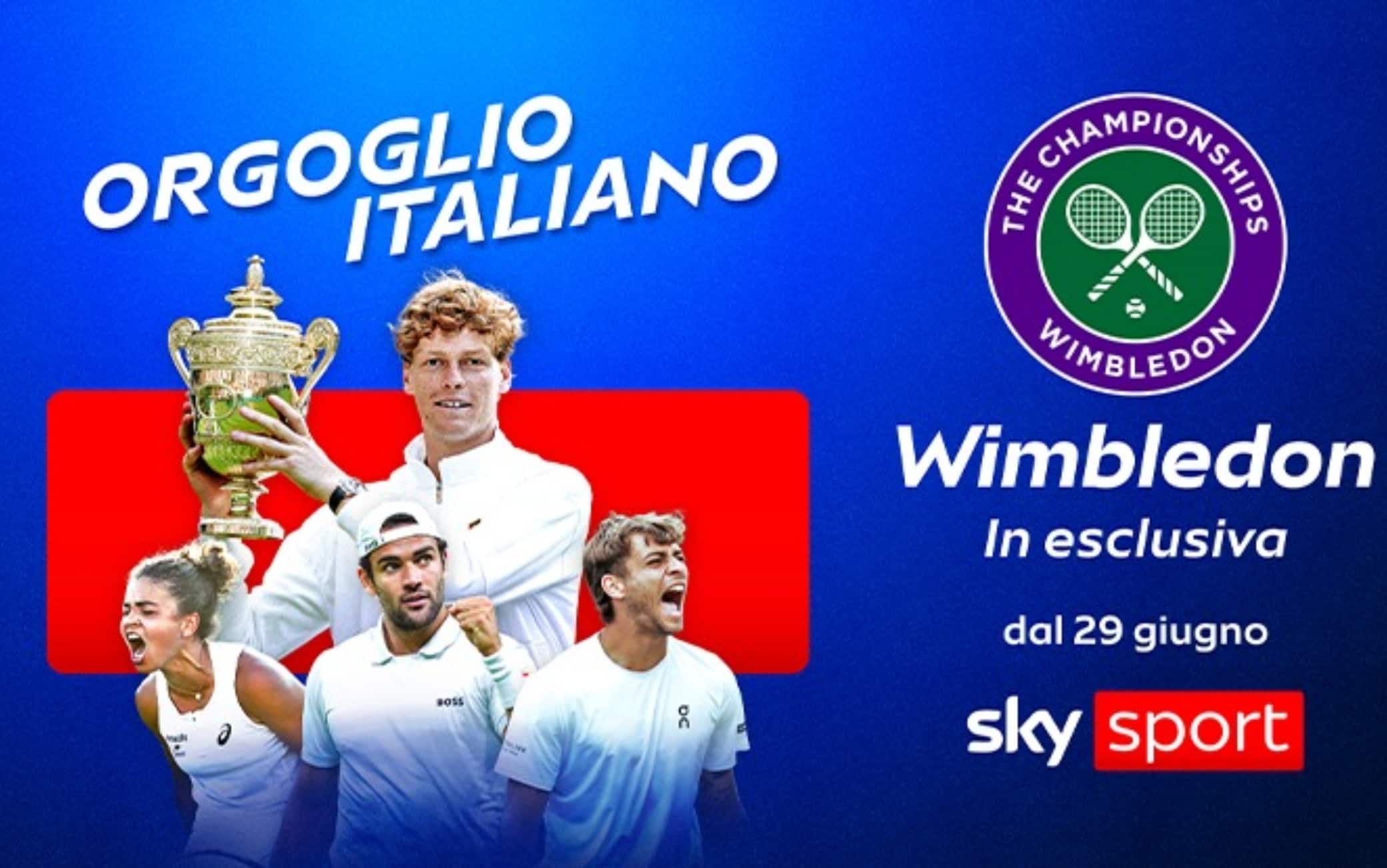 Wimbledon 2026: tutte le novità e come seguirlo su Sky