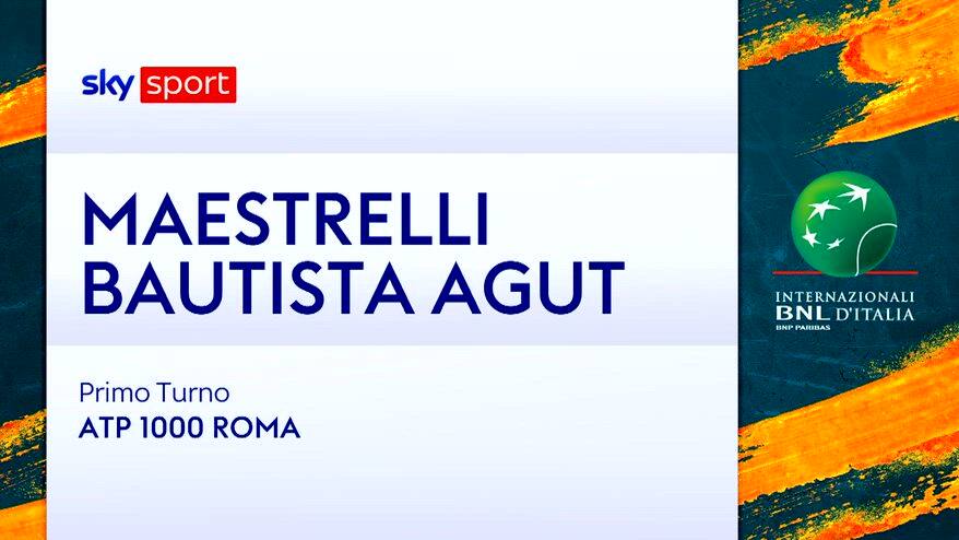 Maestrelli-Bautista Agut: highlights Atp Roma