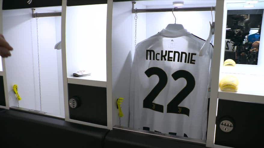 Juve, le maglie dallo spogliatoio contro il Nec