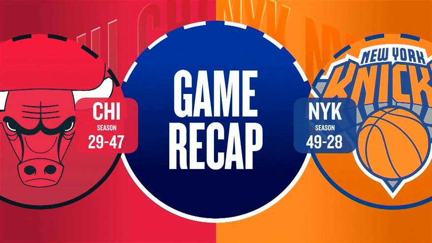 NBA Highlights: New York-Chicago 136-96

