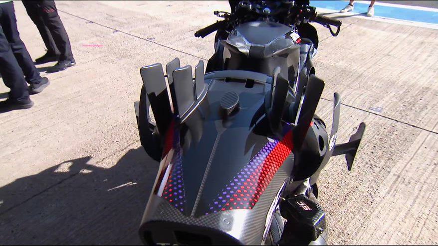 Aprilia, si lavora a un nuovo codone: il video da Jerez