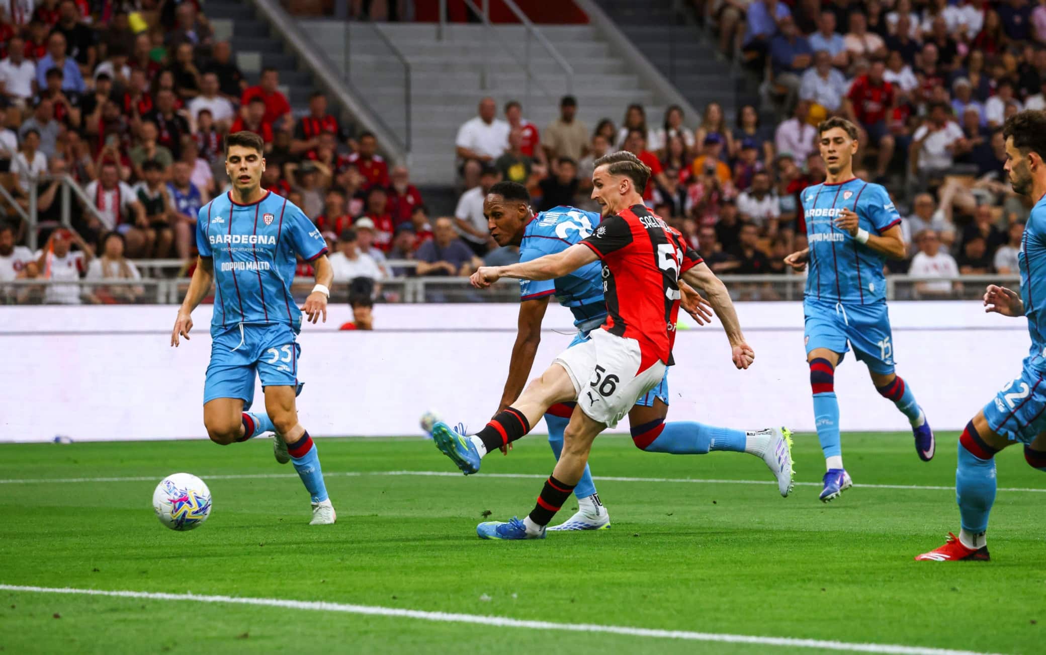 Saelemaekers: Milan avanti dopo meno di 2 minuti!