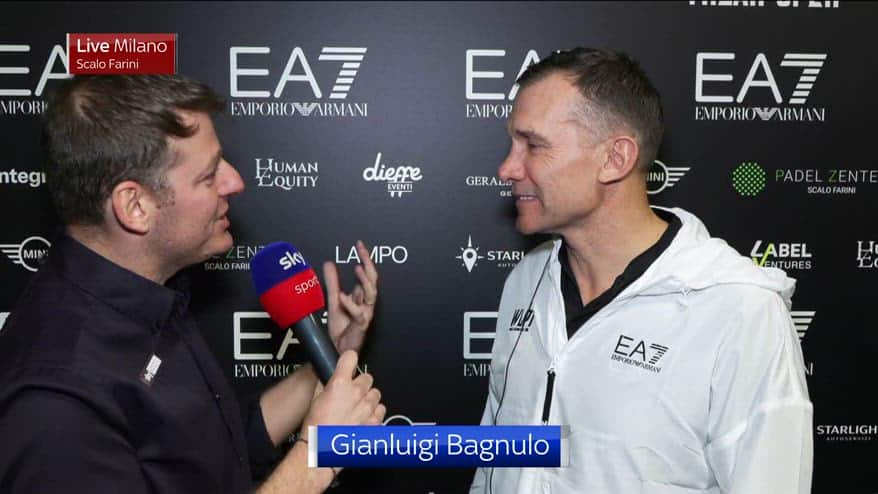 Shevchenko: "Vedo il Milan e sto bene. Allegri è carico"