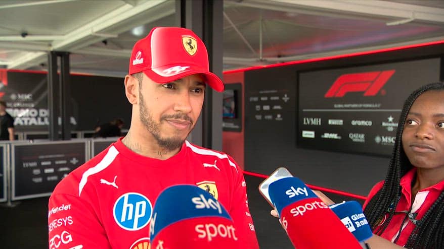 Hamilton: "Sono sicuro, questa Ferrari può vincere"