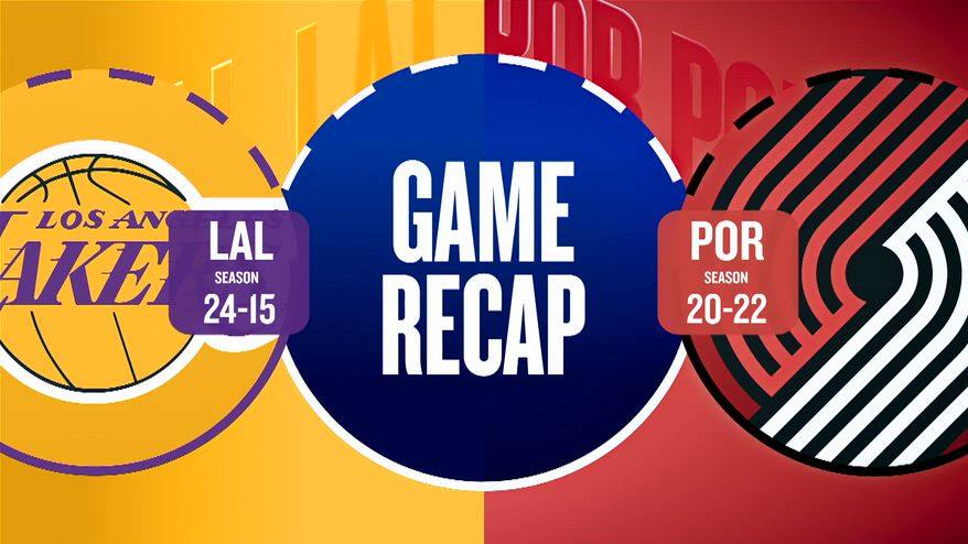 NBA Highlights: Portland-LA Lakers 132-116
