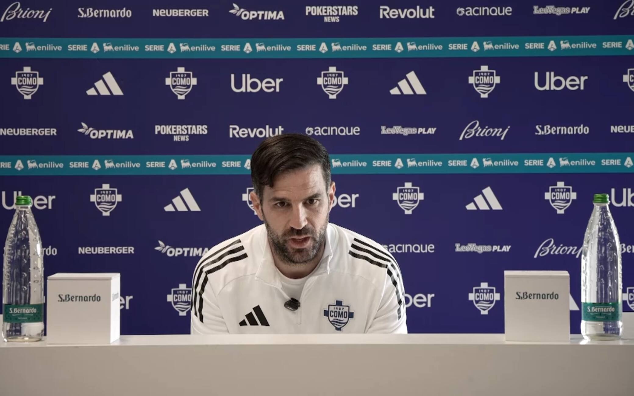 Sassuolo-Como, Fabregas: "Stiamo costruendo un'idea. Continuare a spingere"