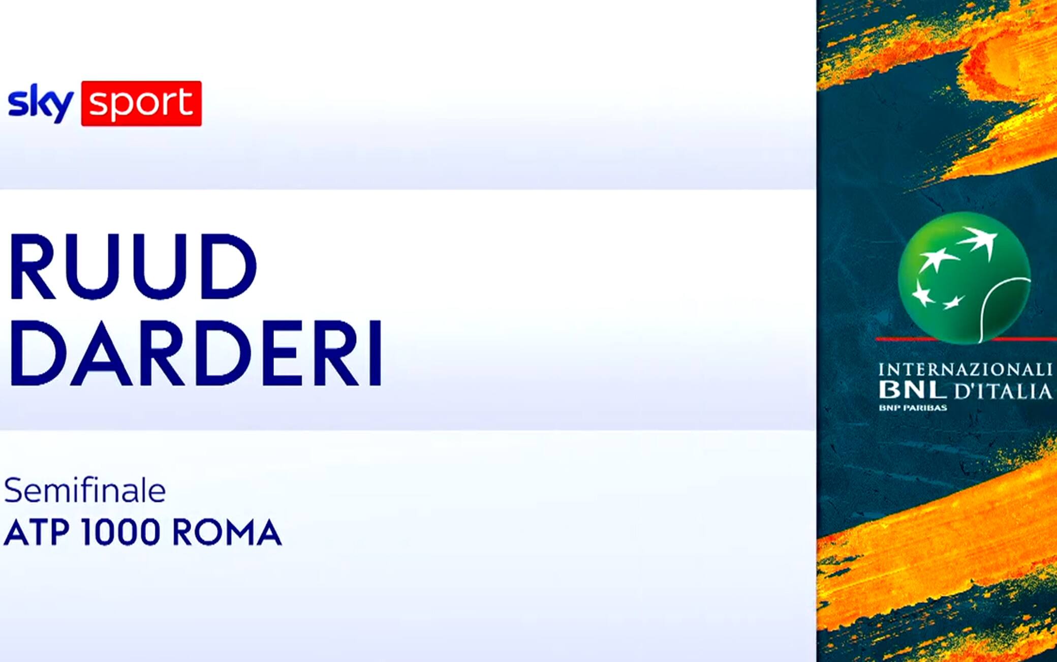 Ruud-Darderi: highlights Atp Roma