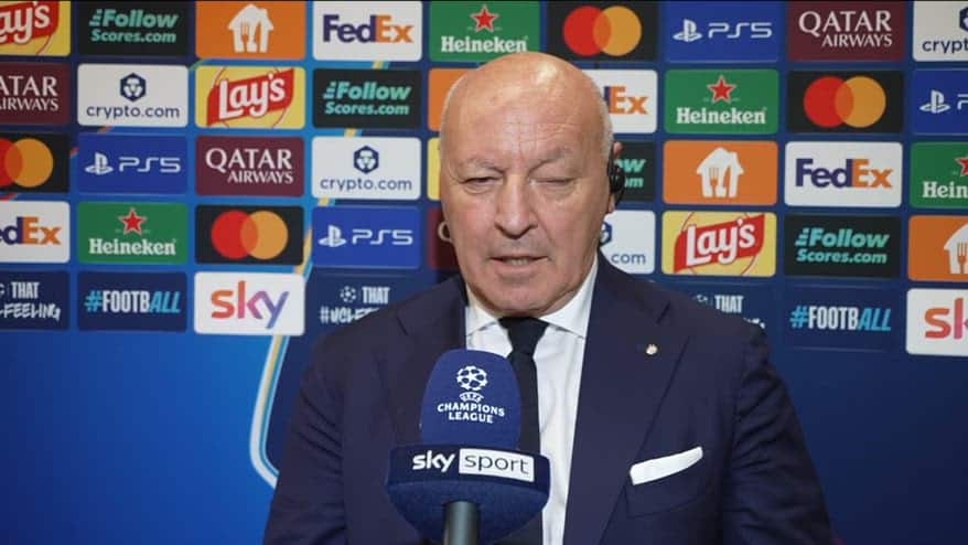 Inter, Marotta: "Infantino-Uefa? Viviamola con serenità"