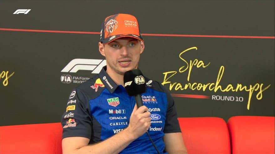 Verstappen: "A Spa torniamo all'ala posteriore vecchia"