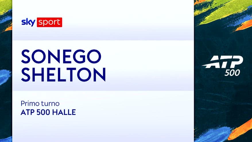Sonego-Shelton: highlights Atp Halle. VIDEO