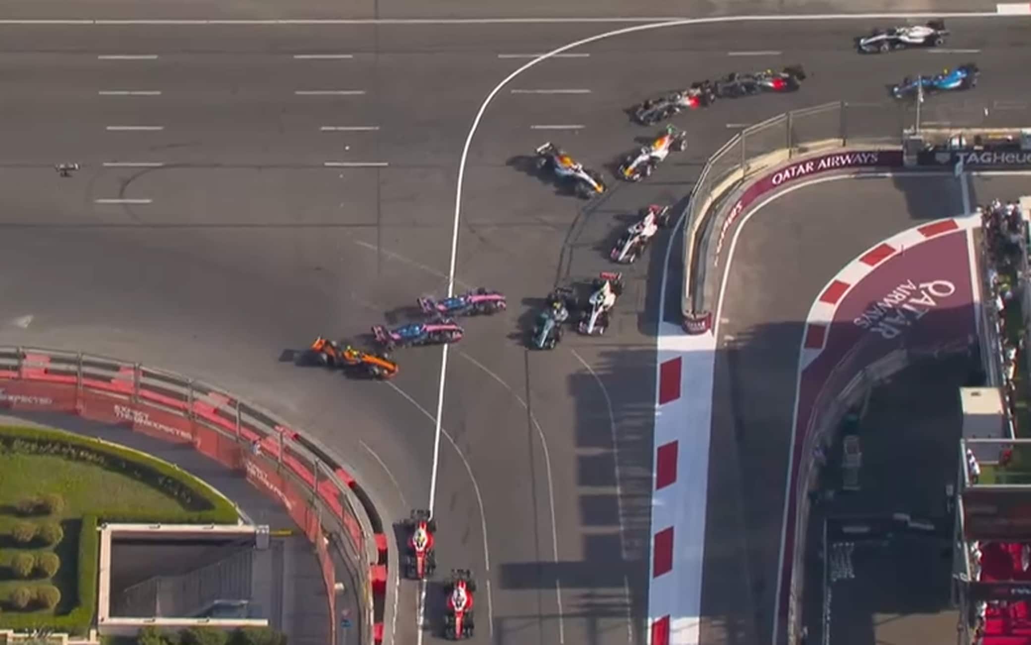 F1, GP Baku: Colapinto, incidente nel GP Azerbaijan. Out anche Norris e Gasly. VIDEO
