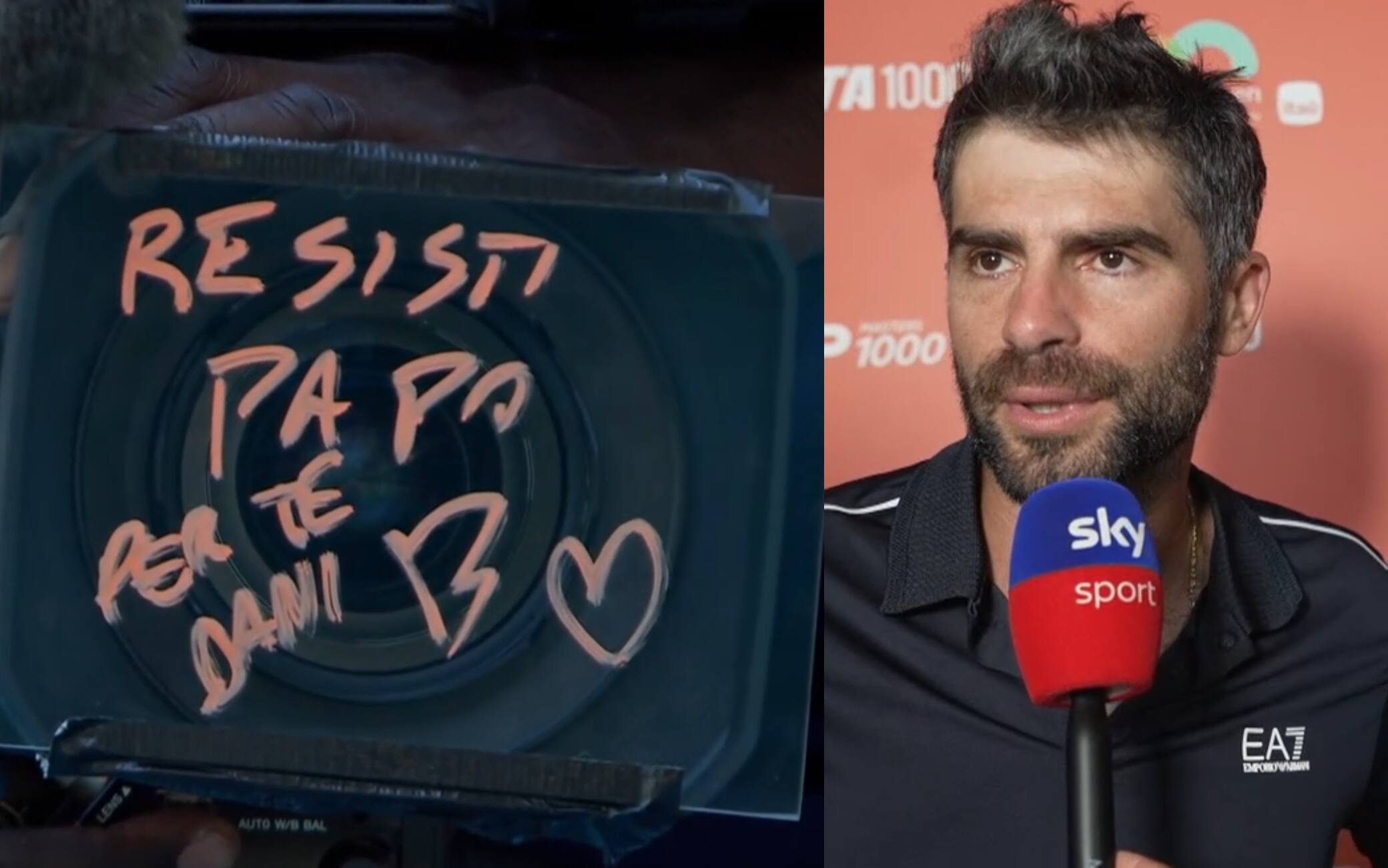 Bolelli e la dedica al papà dopo la vittoria all'Atp Miami. VIDEO