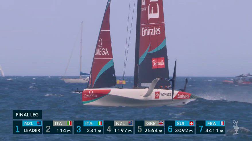 America’s Cup, a New Zealand la 2^regata: highlights