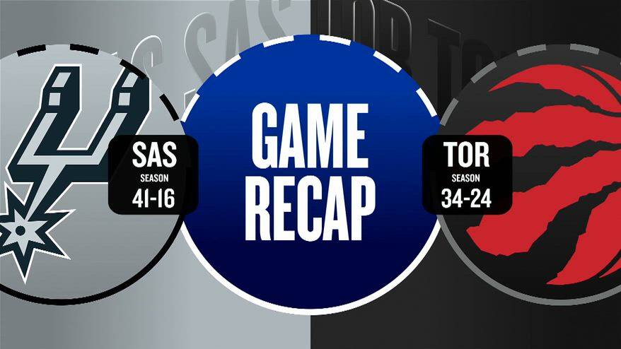 NBA Highlights: Toronto-San Antonio 107-110
