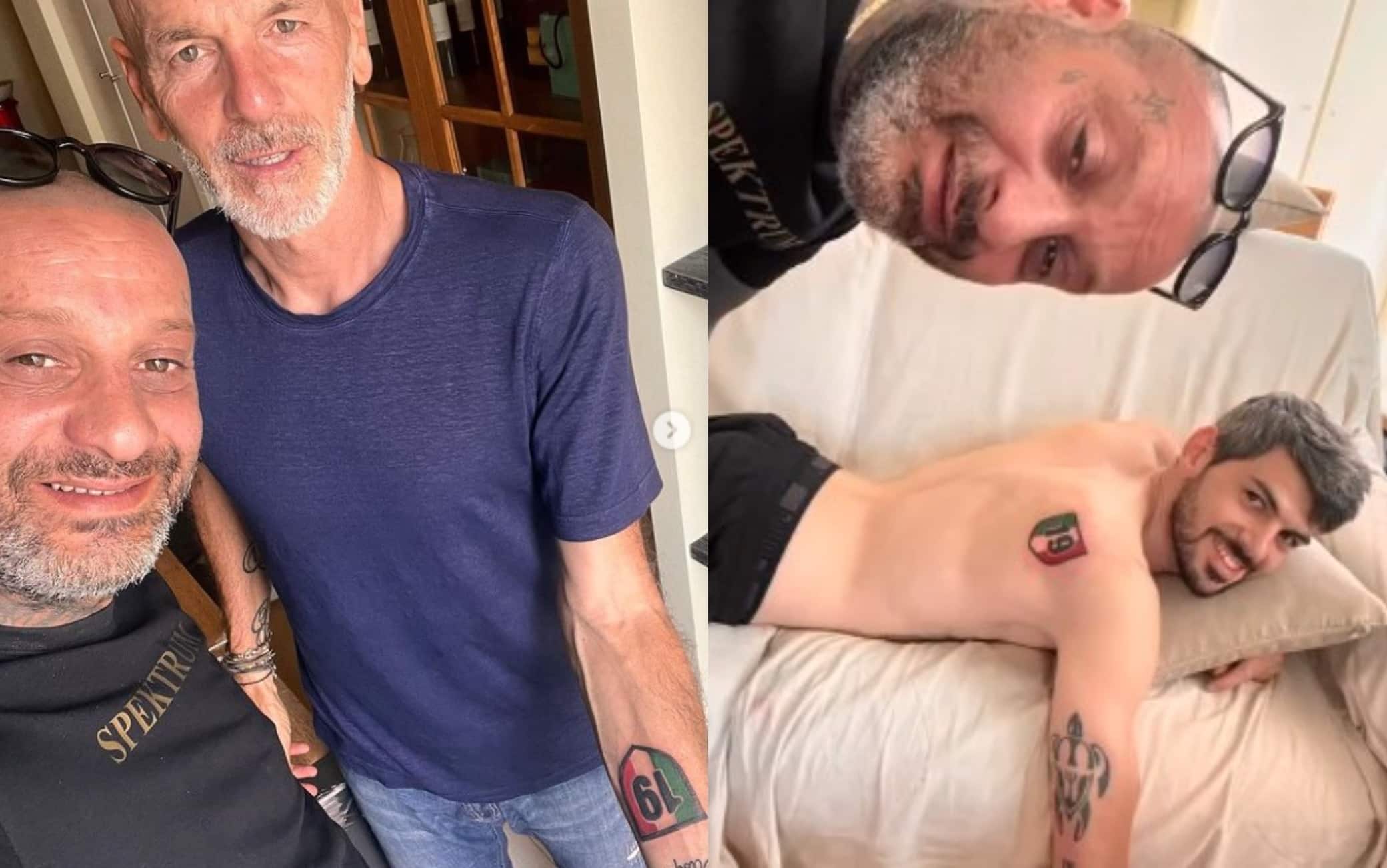 Il tatuaggio di Stefano Pioli