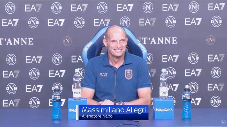 Napoli, Allegri: "Scudetto? Inter favorita. McTominay..."