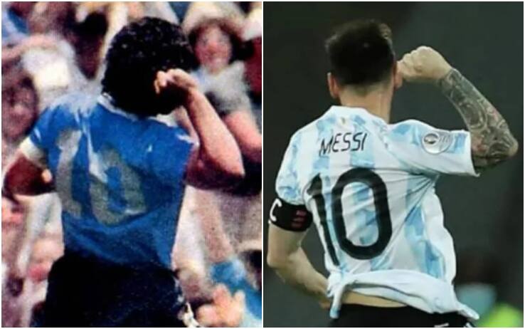 messi maradona