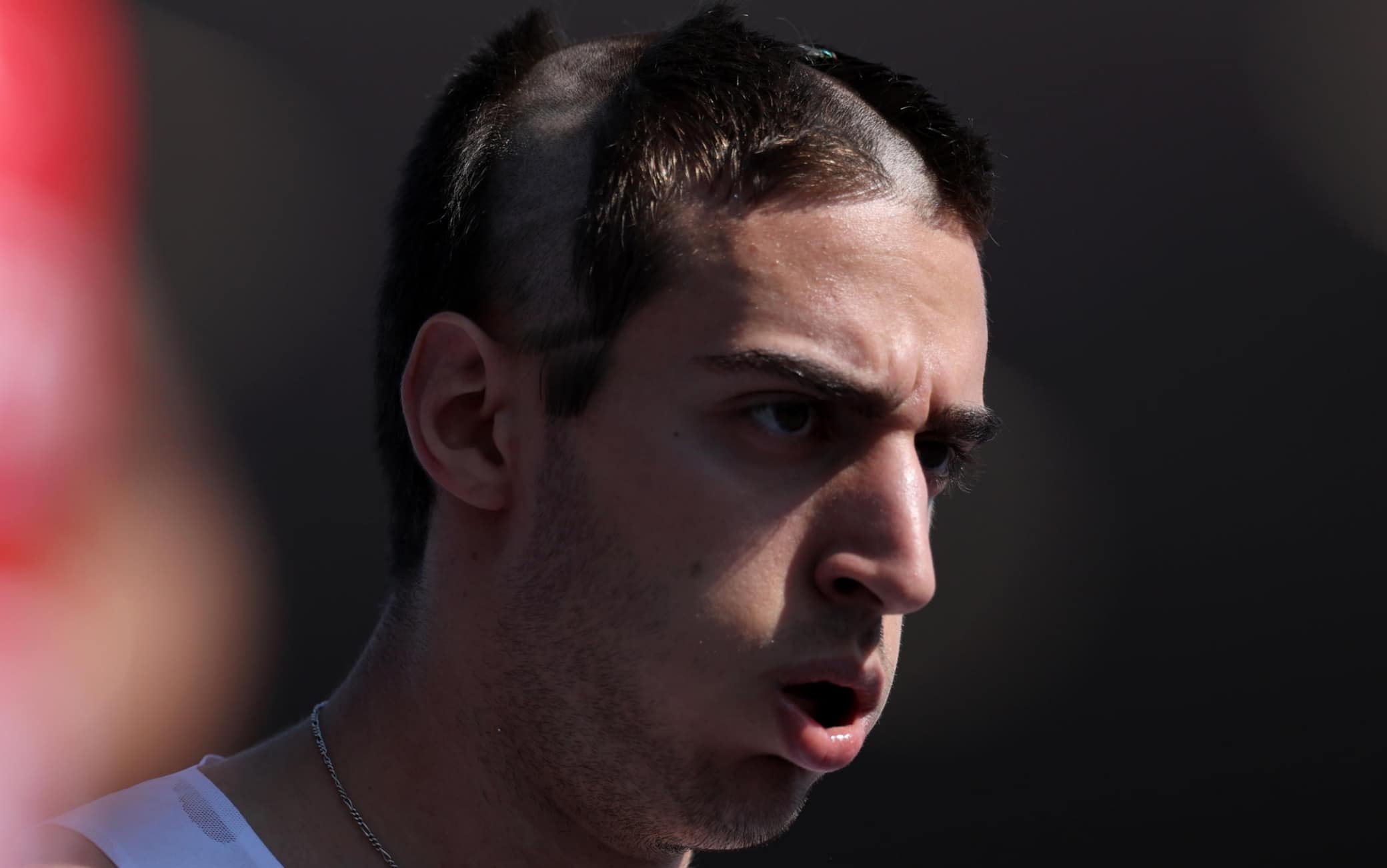 Filippo Dezza, taglio di capelli a X fatto da Tamberi agli Europei di Atletica