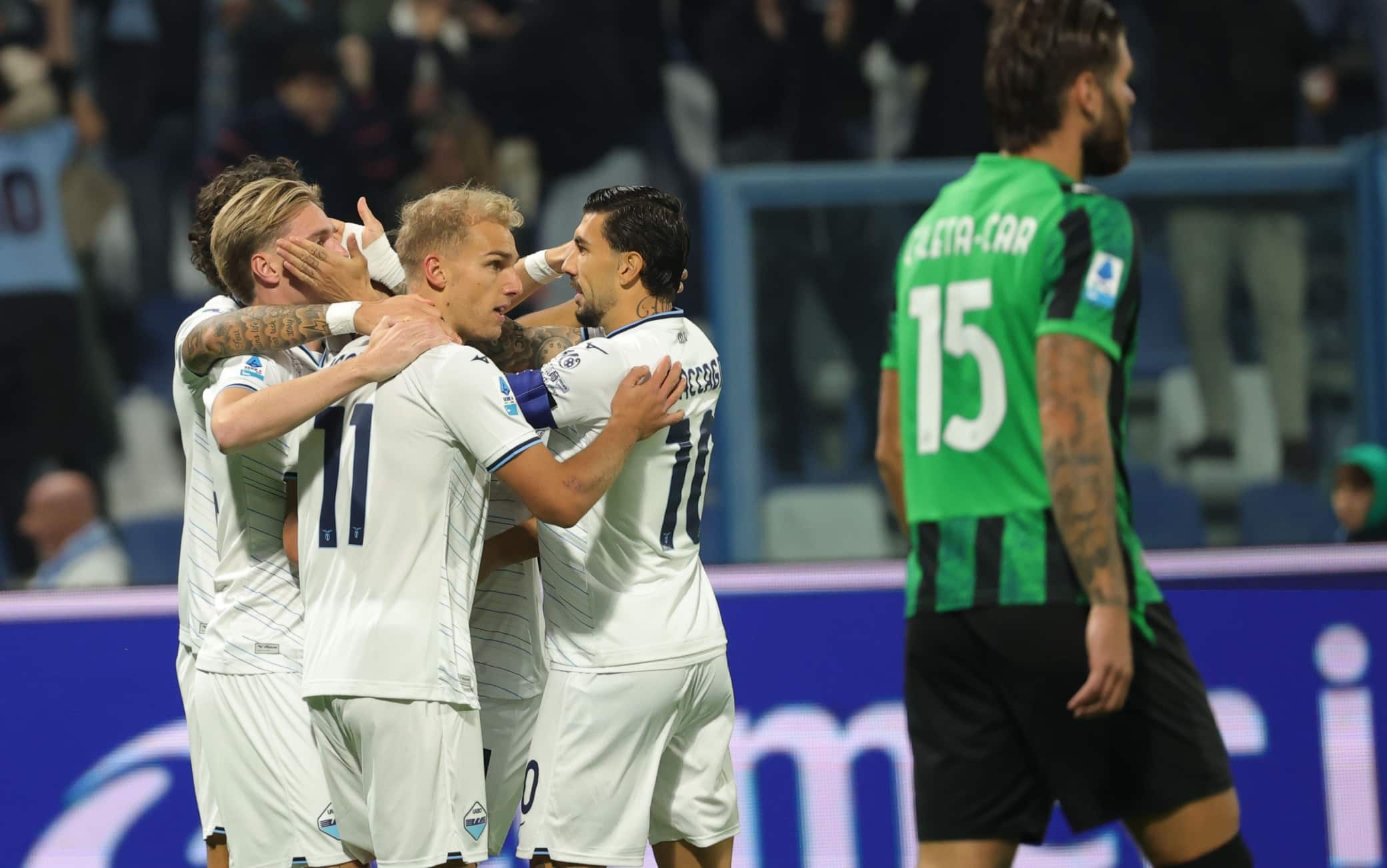 Lazio inarrestabile: Sassuolo travolto 6-2 nel segno di Noslin