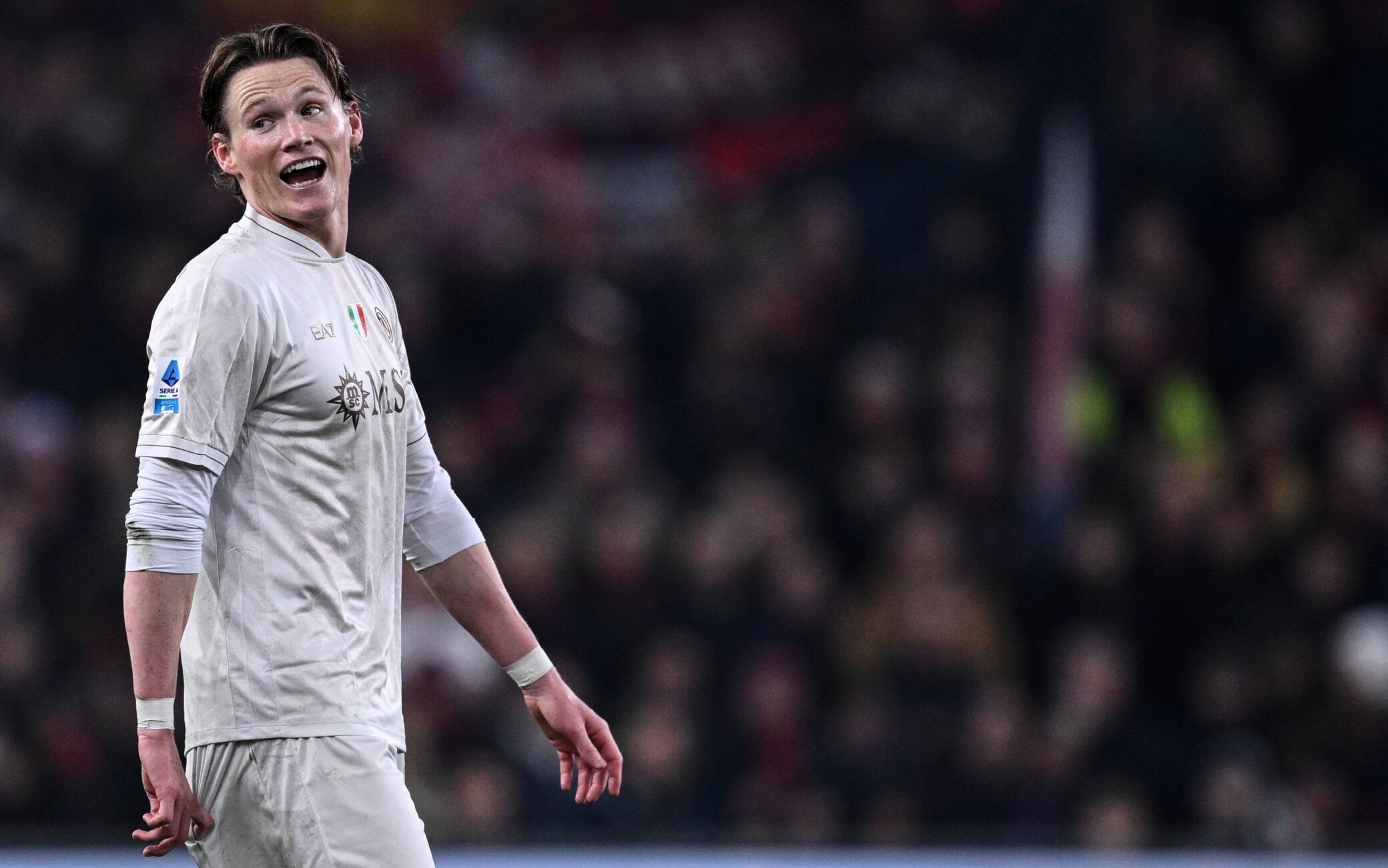 Napoli, si ferma anche McTominay: out all'intervallo della partita col Genoa