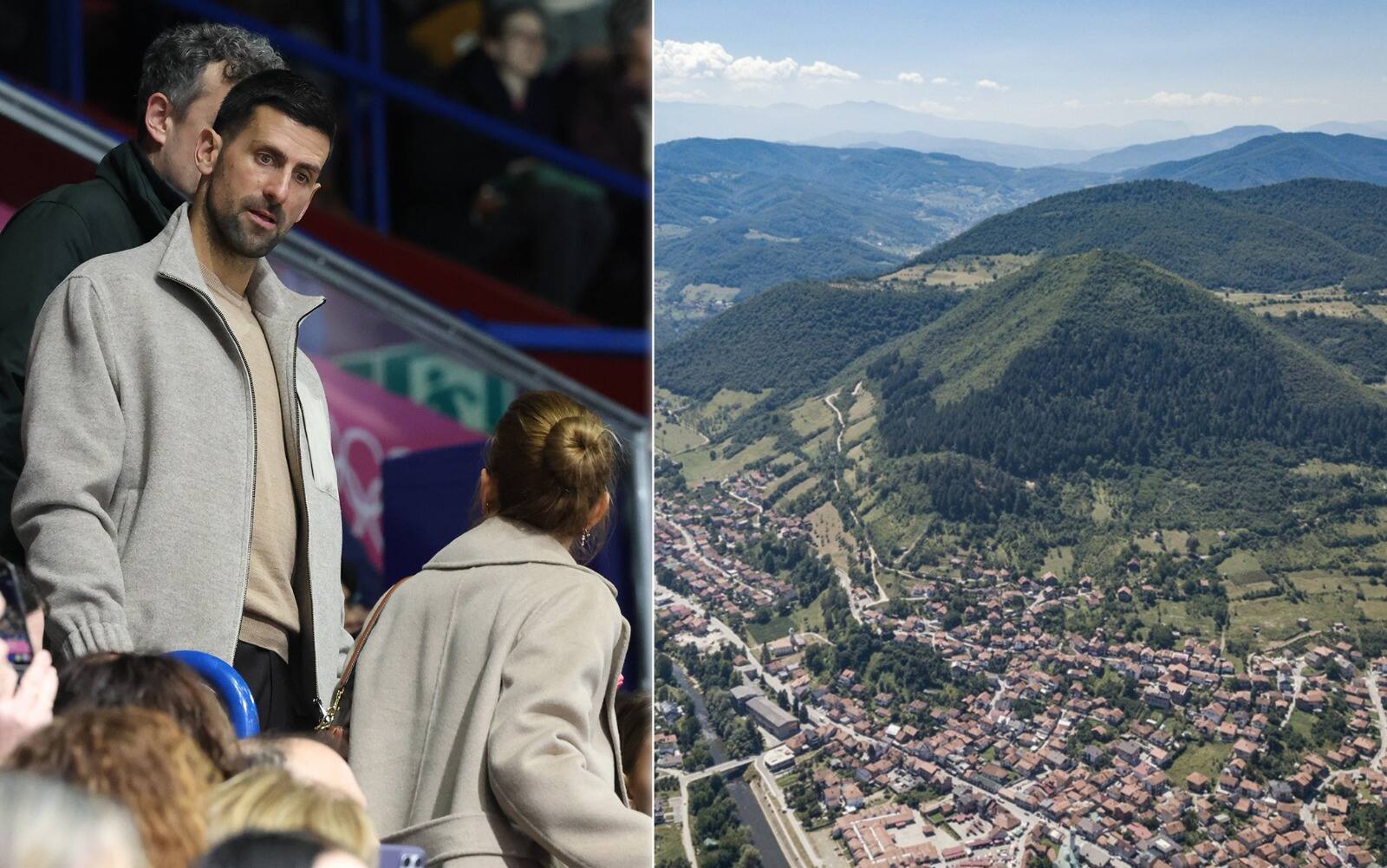 Djokovic a Zenica per Bosnia-Italia: il legame speciale con le 'piramidi'