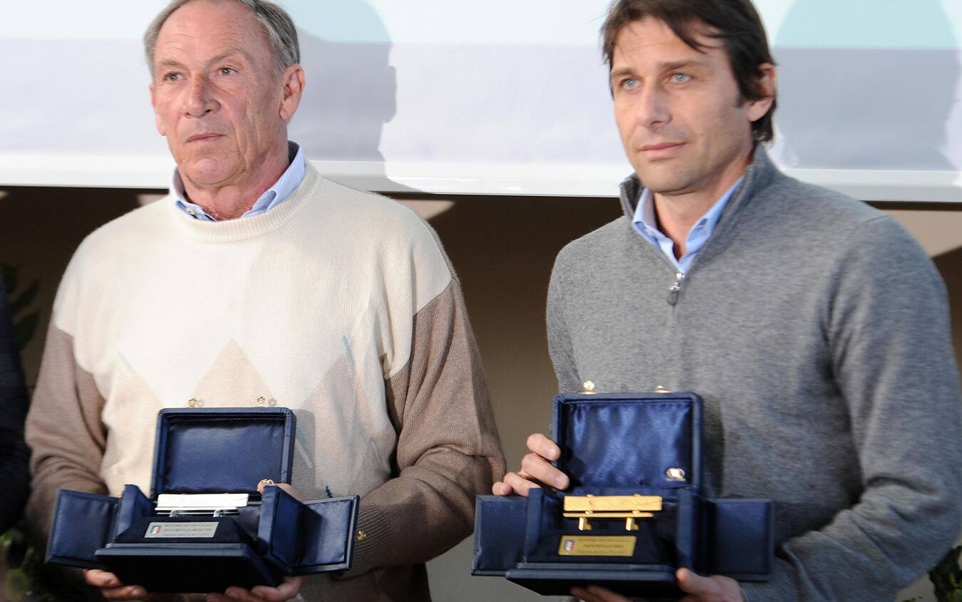 Zdenek Zeman e Antonio Conte